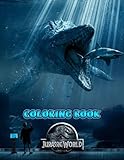 Jurassic World Coloring Book: A Cool Coloring Book With Many Illustrations Of Jurassic World For Fans of All Ages To Relax And Relieve Stress.