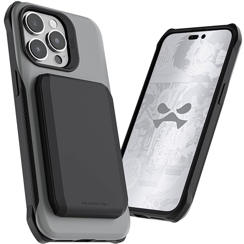 Funda tarjetero iPhone 15 Pro Max Ghostek para viajar sin cartera 2
