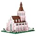 LNLJ Mini Blocchi 5153 Pezzi Architettura Manor Mattoni da Costruzione Rosa Matrimonio Castello Giocattoli Regali per Bambini