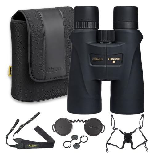 Nikon 20x56 Monarch 5 Roof Prism Binoculars Waterproof Bundle