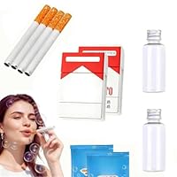 2 Stück Fake Zigaretten Seifenblasen - Bubble Puff Zigaretten für Party & Cosplay - Lustige Seifenblasen Zigaretten für Erwachsene & Kinder, Party-Requisiten, Cosplay-Accessoires, Spaß-Geschenk