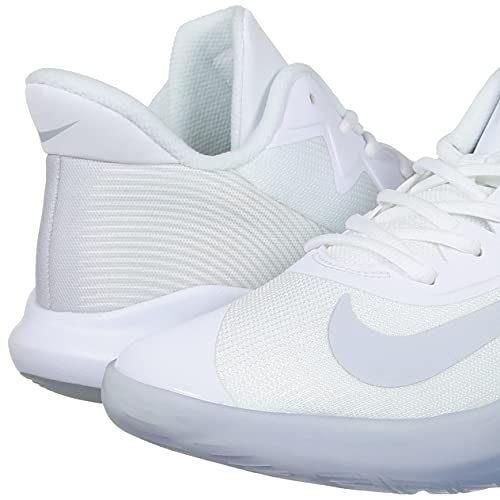 NIKE Unisex Training Gymnastics Shoe, Blanco Pure Platinum Clear, 12 US Men