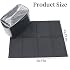 125 PCS Disposable Waterproof Tattoo Table Covers Dental Bib Sheets Tattoo Supplies 13 x 18 inch (Black)