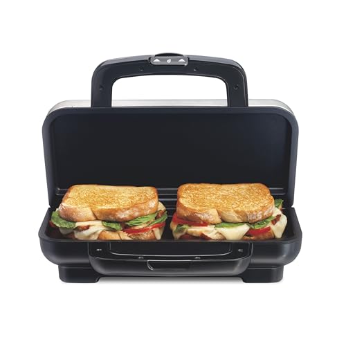 Proctor Silex Deluxe Hot Sandwich Maker With Easy-Clean...