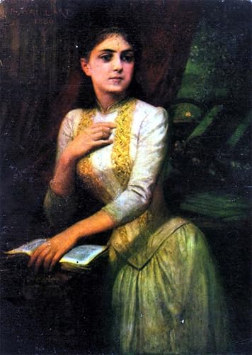 Portrait d'Iulia Hasdeu affiche toile pour habiller un grand mur vide