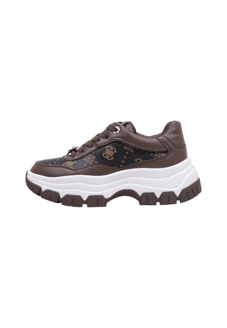 GUESS Berrett FLFBRTPEL12CREAM, Scarpe Sportive Donna