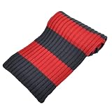 Zoom IMG-1 sciarpa a maglia righe 100 Zoom IMG-1 sciarpa a maglia righe 100