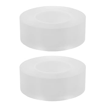 2 Rolls Curtain Slide Tape for Smooth Rod Operation