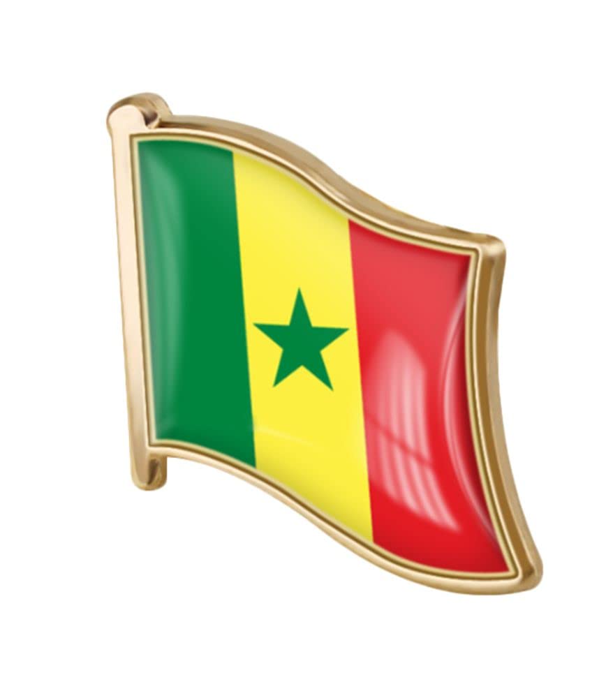 vmcoatdu Country Flag Pin Badge International Travel Brooch Metal Alloy Souvenir Pin for Hat Clothes Backpack
