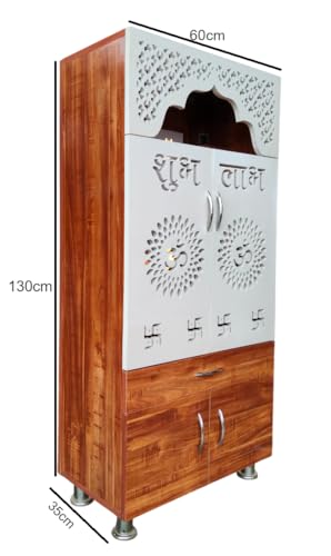 CHISELCHANT Store CHISELCHANT Luxury Home Temple with LED Lights, - Image 6