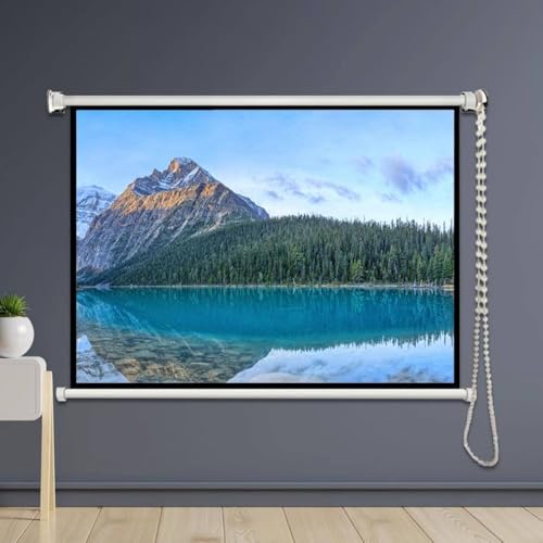Pantalla de proyección manual 30 pulgadas 16:9 miniatura 5