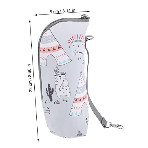 Toddmomy Mamadeira Portátil Isolamento Térmico Bolsa De Mamadeira Para Bebê De Viagem