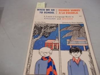 Paperback When we go to school. Cuando vamos a la escuela. Book