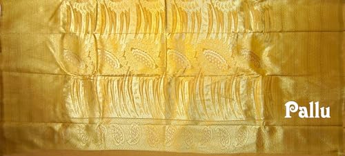 Image of VFCollections Women's Kanchipuram Silk Saree With Blouse Piece