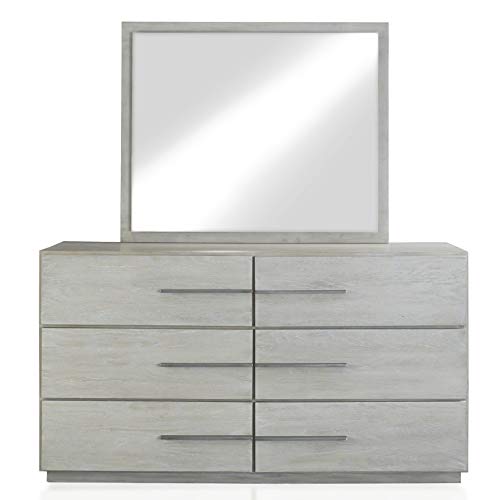 Modus Destination Mirror, Cotton Grey