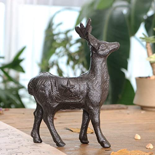 Castiçais Creative Retro Mesa de Jantar Castiçal Criativo Alce Decoração de Casa Ornamentos de Ferro