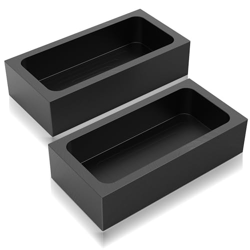 La Mejor Recopilación de Materiales de fundición al mejor precio. 44 MMasters - Molde de lingote de grafito de alta calidad de 1 kg-2 piezas para fundición de metal, material de alta pureza para oro, plata, aluminio, cobre y latón, resistente al...