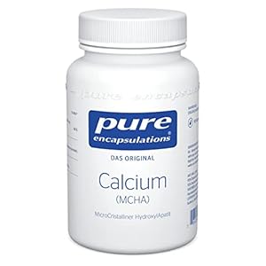 Pure Encapsulations – Calcium MCHA – zur Unterstützung der Knochen – 90 Kapseln