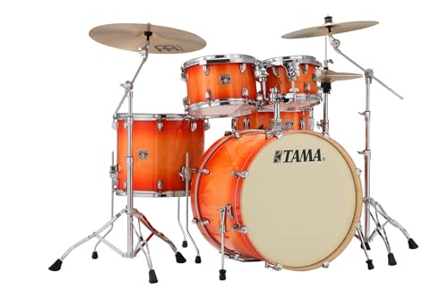 Tama Superstar Classic CL52KRS-TLB Tangerine Lacquer Burst - Batterie acoustique 5 fûts (sans cymbales ni accessoires)