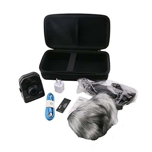 WERJIA Hard Case Fits Zoom Q2n-4K Handy Video Recorder,Charger, Mic Tripod Adapter and Accessories (big) - Thumbnail 6