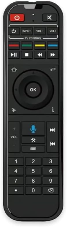 S7MAX Complete Remote Control Kit – Voice Remote with HDMI Cable, User Guide and Essential Setup Accessories