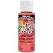 DecoArt Crafter's Acrylic Paint, 2-Ounce, Bright Coral