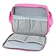 Annmore Tasche kompatibel mit TIMIO Starter Kit, mit Netztaschen für 4 Satz 20 Discs, Rosa