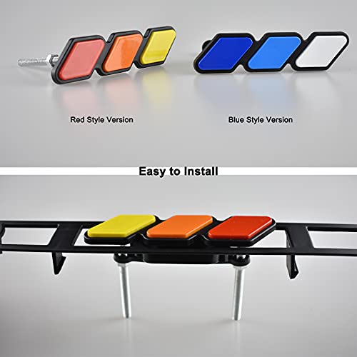 Image of Boigoo Cars Front Grille Trims - Grill Badge Emblem Sticker
