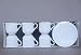 Produktbild Bormioli Rocco 6181561 Set mit 6 Teetassen und Teller Opal ebro cl25 Tischdekoration