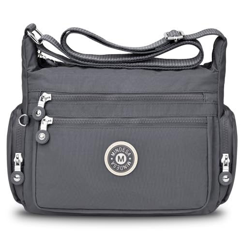 Imagen de JUYANO Bolso Bandolera Mujer Grande Nylon Impermeable Malas Senhora con Múltiples Bolsillos