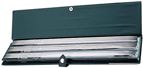 Miniatura 4 de Juego de 44 agujas de tejer de acero inoxidable con tejido recto, de 0.197in, 0.187in, 0.177in, 0.177in, 0.138in, 0.138in, 0.098in, 0.089in,