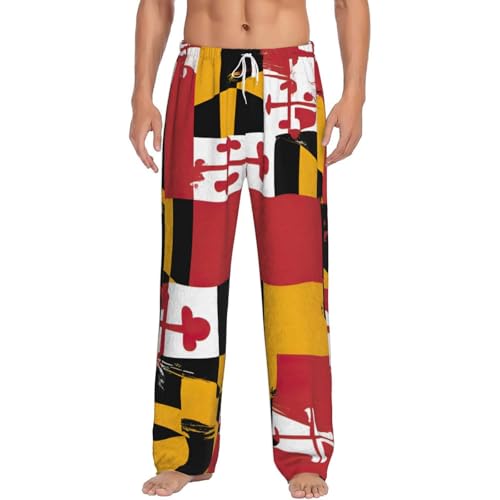 Pantalon de pyjama Maryland en flanelle polaire douce pour homme exigeant
