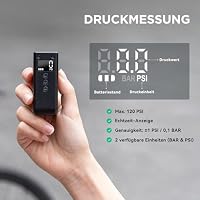 CYCPLUS AS2Pro Tiny Elektrofahrradpumpe, 120g, Aluminiumgehäuse – Ansicht 2