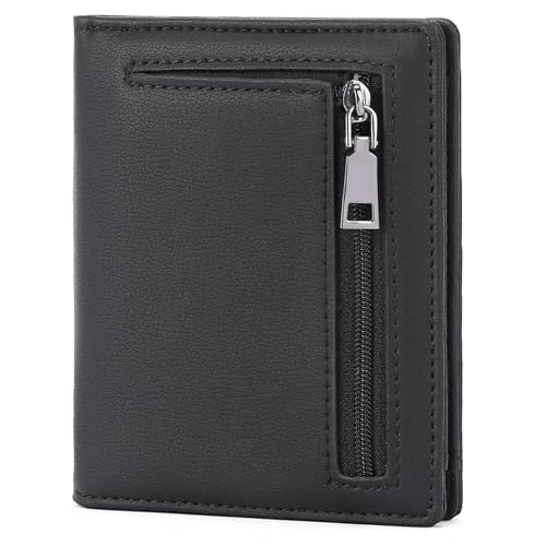 IDEA REGALO: Il portafoglio bifold uomo slim da uomo è di qualità e pratico. Ideale come regalo per il signore, il fidanzato, il padre. È una scelta perfetta per la festa del papà, Natale, compleanno, anniversario, regalo di San Valentino.