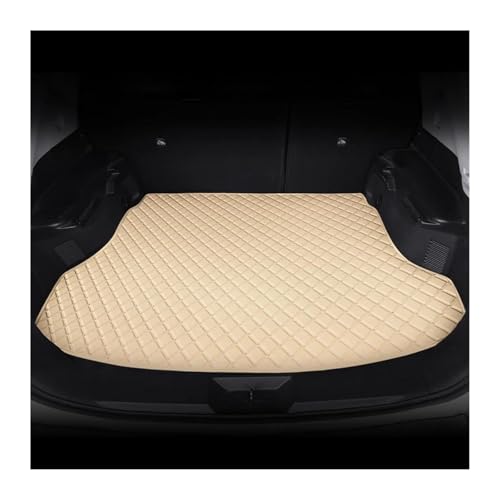 Tapis de coffre de voiture pour Toyota Premio voyage en famille et transport propre beige