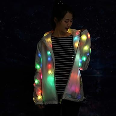 led jacket amazon