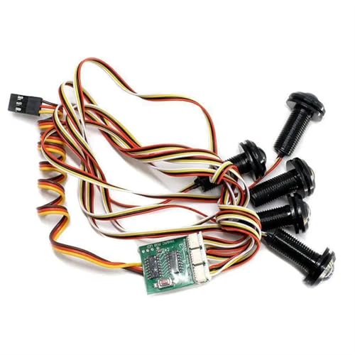 Luces Vehículo RC para Slash 4x4 carreras nocturnas y saltos al aire libre