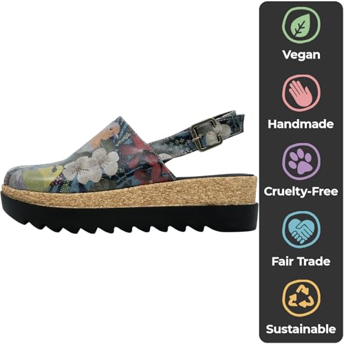 Image of DOGO Platform Sandals Women - Vegan and Handmade Wedge Sandals for Women