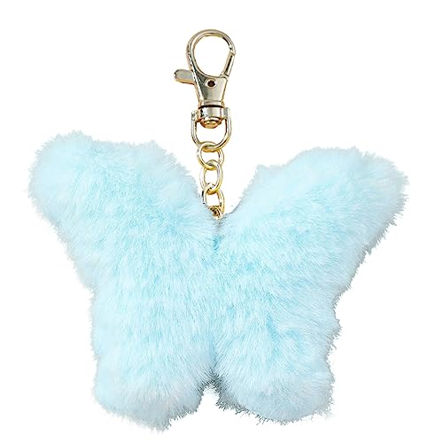 Butterfly Charm Keychain Sweet Cute Pendant Car Keyring Backpack Decoration