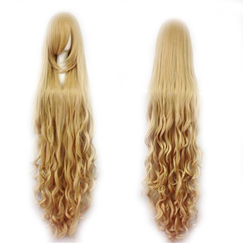 Fashion Women s Cosplay Hair Wig 150cm Long Curly Hair Heat Resistant Costume Party Full Wigs