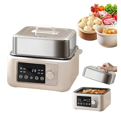 Vaporizador eléctrico de alimentos con modo mantener caliente para comer sano siempre 2