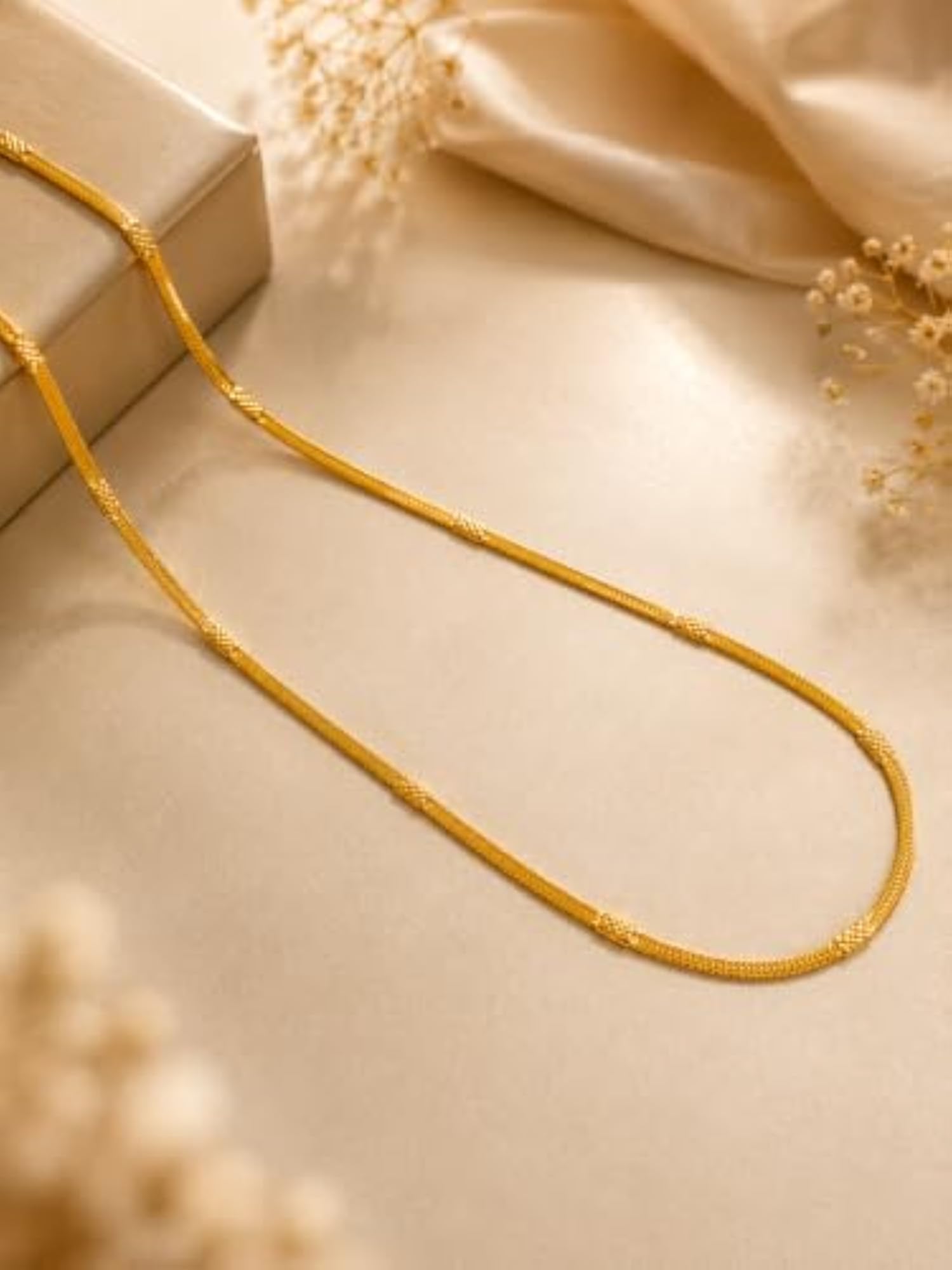 Gold Plated Chain Necklace, Everyday Essential