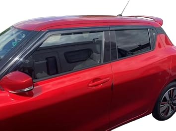 AUTO CLOVER Wind Deflectors Set for Suzuki Swift 2017-2024 (4 pieces)