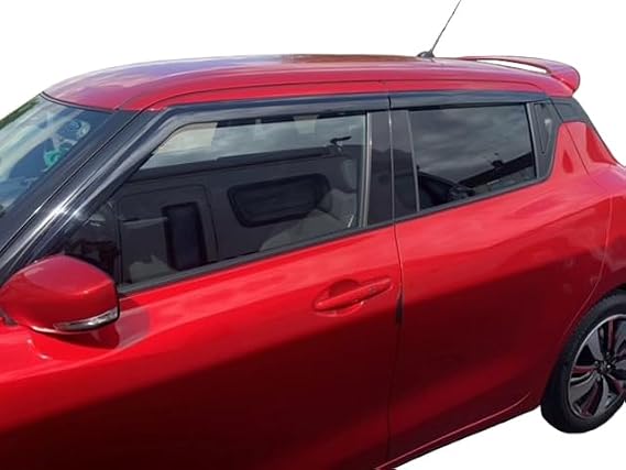 AUTO CLOVER Wind Deflectors Set for Suzuki Swift 2017-2024 (4 pieces)