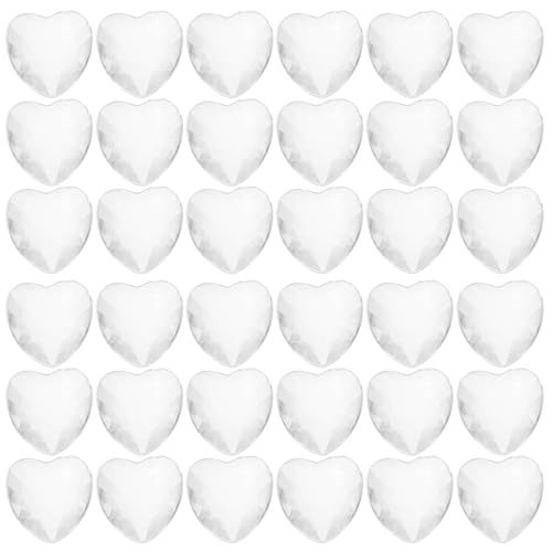 VERDANVERSE 100 Cœurs en Acrylique Transparent 12 MM pour Décoration de Table Diamants en Cristal Acrylique pour Remplissage de Vase Décorations Saint-Valentin et Mariage