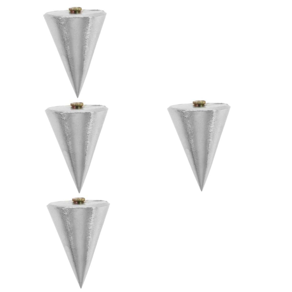 jojofuny 4piezas Martillo Vertical De Medición Para Construcción Herramienta De Plomada Para Decoración y Carpintería Para Proyectos De Renovación y Mantenimiento