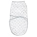 aden by aden + anais Easy Swaddle Wearable Baby Wrap; 100% Cotton Muslin; Dove; Large