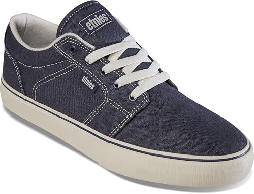 Image of Etnies Barge LS - Classic Skate Look, Slim Vulcanized Silhoutte, Hefty Armored Collar, Reinforced Vulc