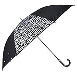 プーマ(Puma) 大判 雨晴兼用 ブラックC ジャンプ傘 シルバー 70cm PBP65JP70