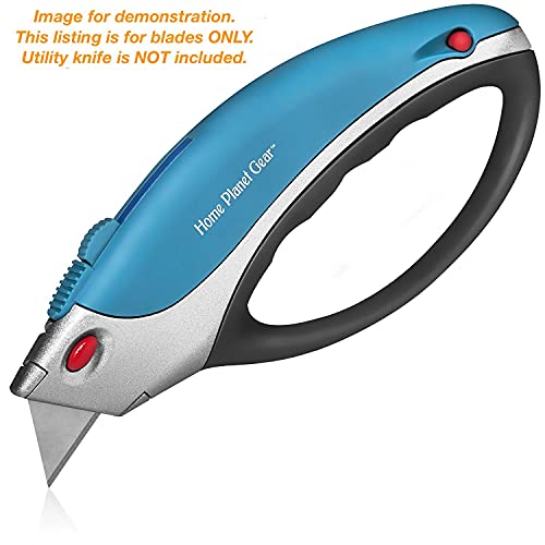 Utility Knife Blades Ten Pack for Box Cutter Blades Refills 10 Heavy